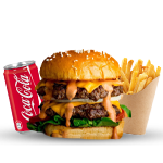 Koko's Beef Burger Meal 