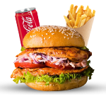 Peri Peri Chicken Burger Meal 
